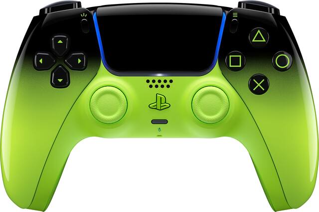 Sony Interactive Entertainment - DualSense Wireless Controller for PS5, PC, Mac & Mobile - Remix Green