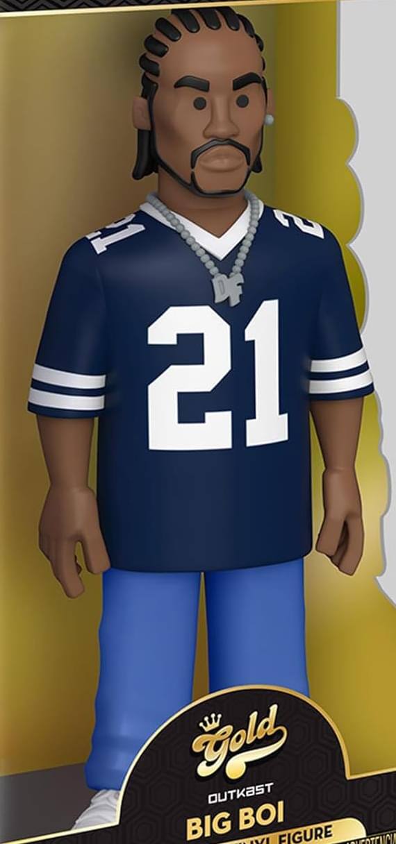 1 S 21 Gold OUTKAST BIG BOI FIGURE