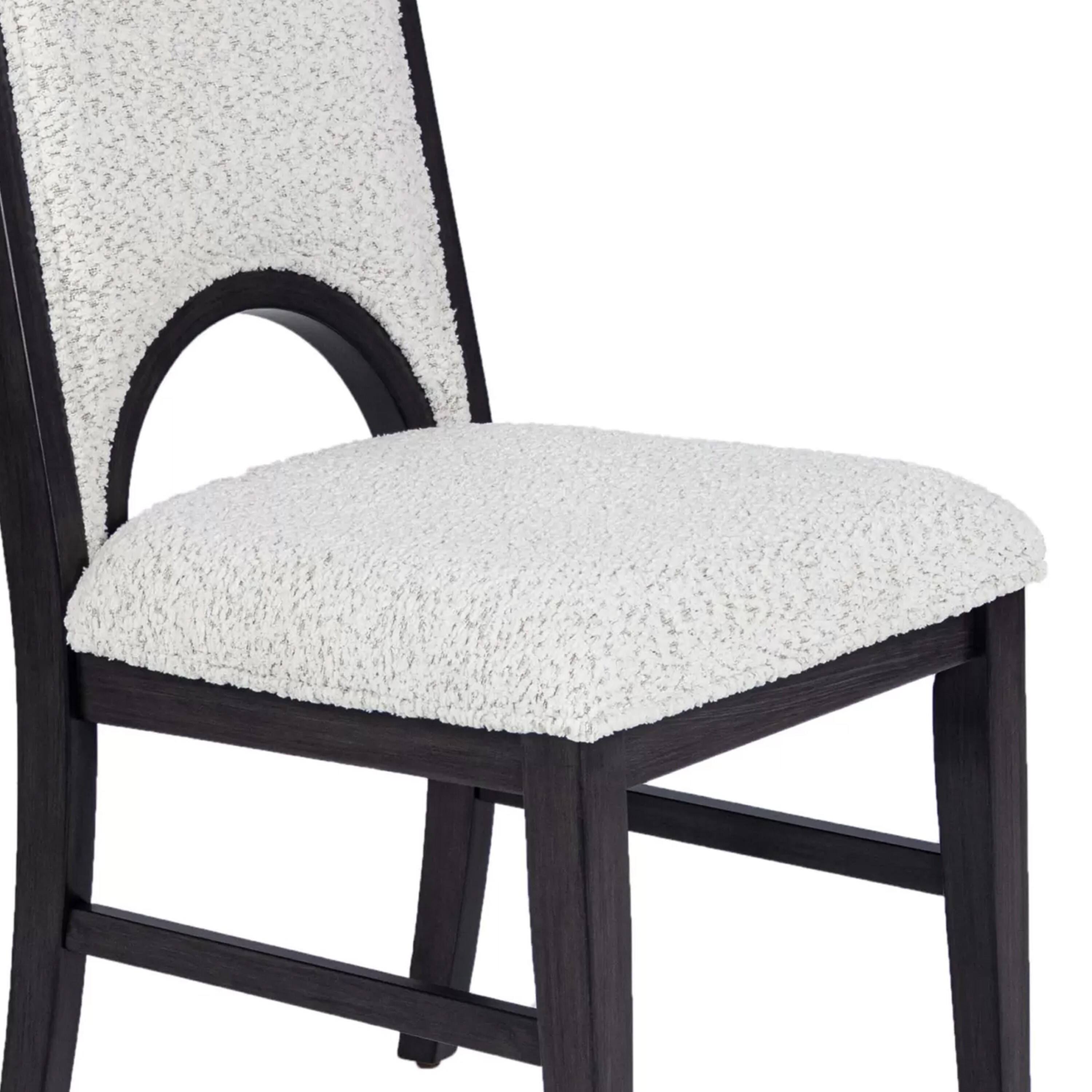 Manhattan Lane Alok Dining Side Chair Set of 2, Arch Cutout Back ...