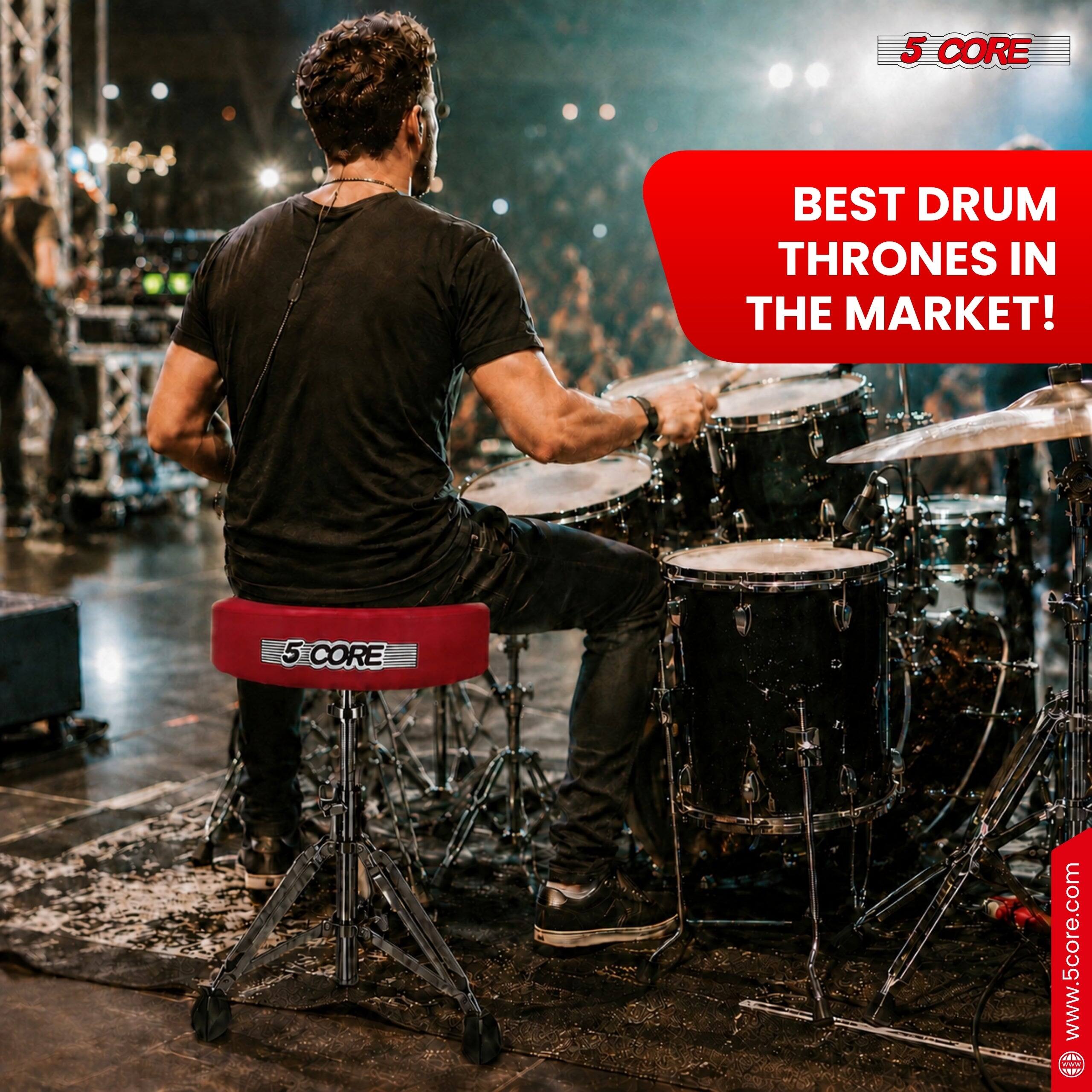 5 CORE BEST DRUM THRONES IN THE MARKET!  
5 CORE  
www.5core.com