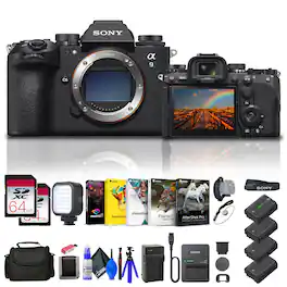 Sony - Alpha a9 III Mirrorless Camera - 24.6MP Full Frame Global Shutter Bundle