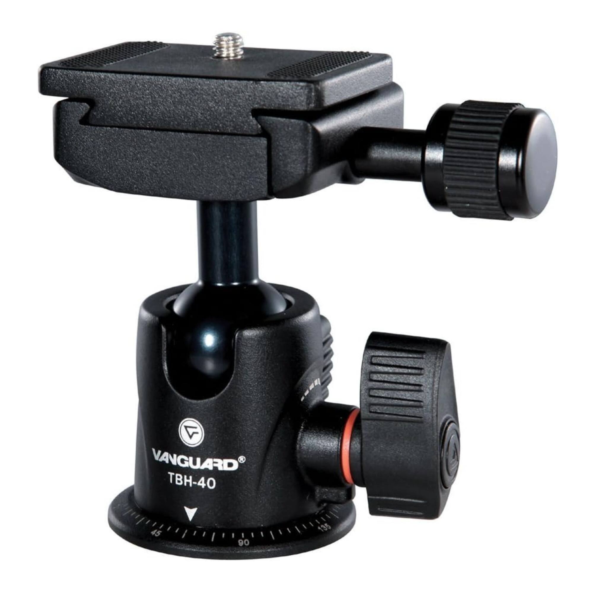 Front. Vanguard - Vanguard TBH-40 Magnesium Alloy Ball Head with Safety Lock.