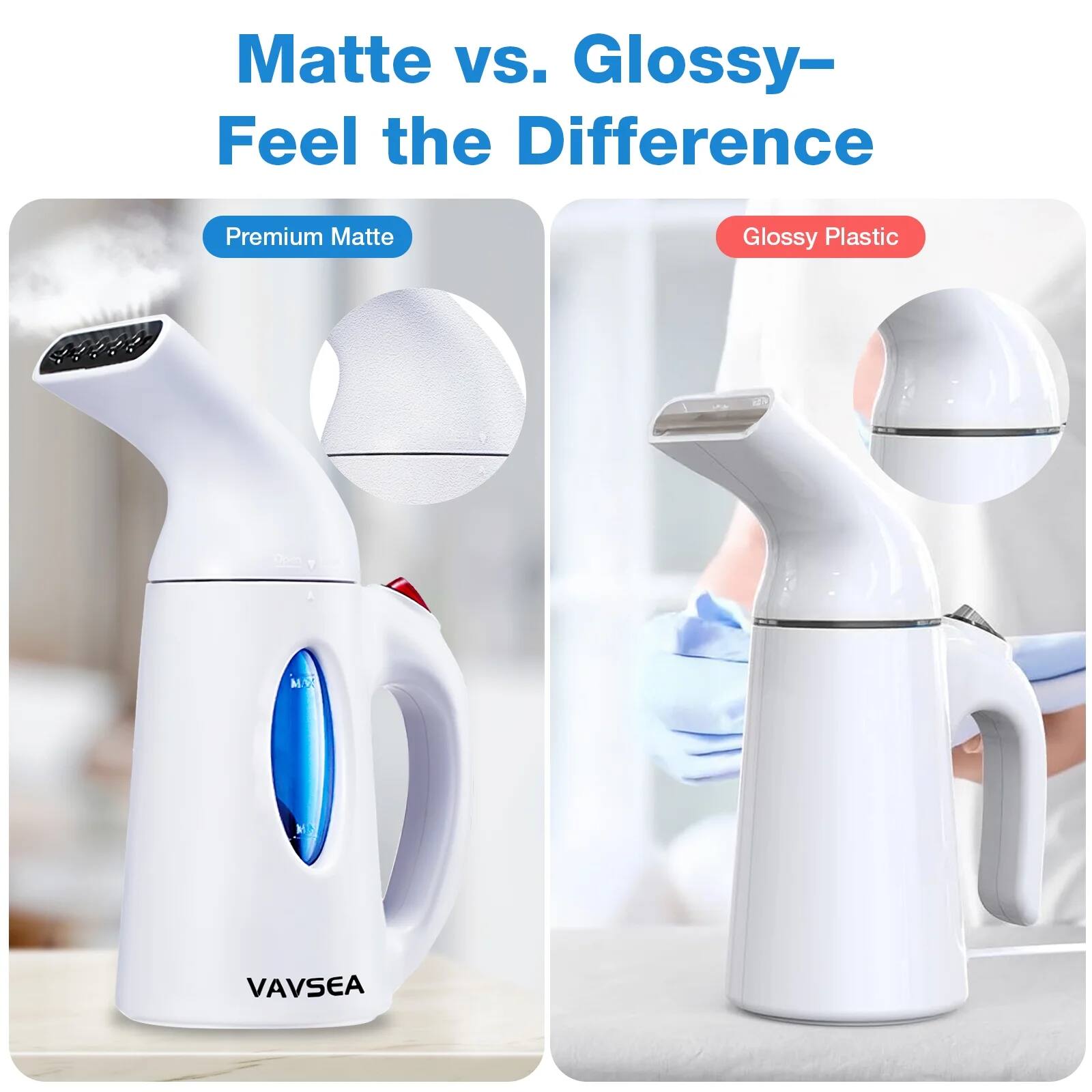 Matte vs. Glossy—Feel the Difference

Premium Matte

Glossy Plastic

VAVSEA