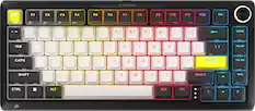 CORSAIR ESC F1 F2 F3 F4 F5 F6 F7 F8 F9 F10 F11 F12 DEL
- - -. - 1! 2@ 3# 4$ 5% 6^ 7& 8* 9( 0) - _ +
HOME TAB Q W E R T Y U I O P { } |
CAPS A S D F G H J K L ; ' ENTER PG DN
SHIFT Z X C V B N M , . / SHIFT
CTRL ALT FN ALT
PG UP PG DN END