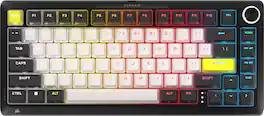 CORSAIR - MAKR PRO 75 Hall Effect DIY keyboard - full aluminum build, gasket mounting, and 8kHz polling - Black