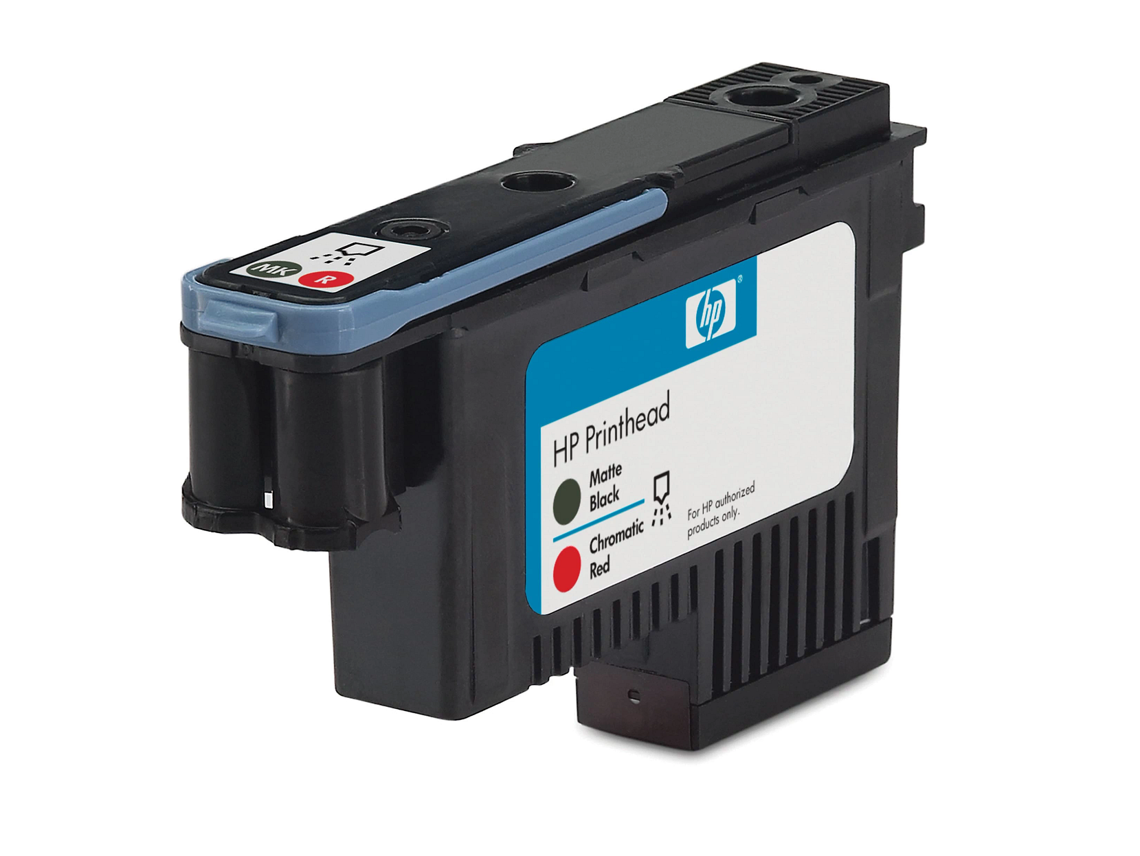 HP Printhead Matte Black Chromatic Red  
For HP authorized products only.