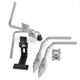 Gibraltar Hardware - Dunnett R-Class Conversion Kit, Includes R-Class Spurs Rail Mount & Floor Tom Pedal Riser