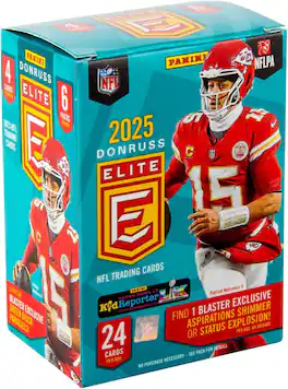 2025 Panini Donruss Elite Football Trading Cards Blaster Box