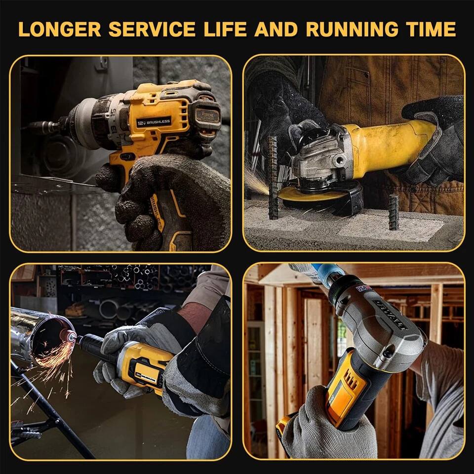 LONGER SERVICE LIFE AND RUNNING TIME