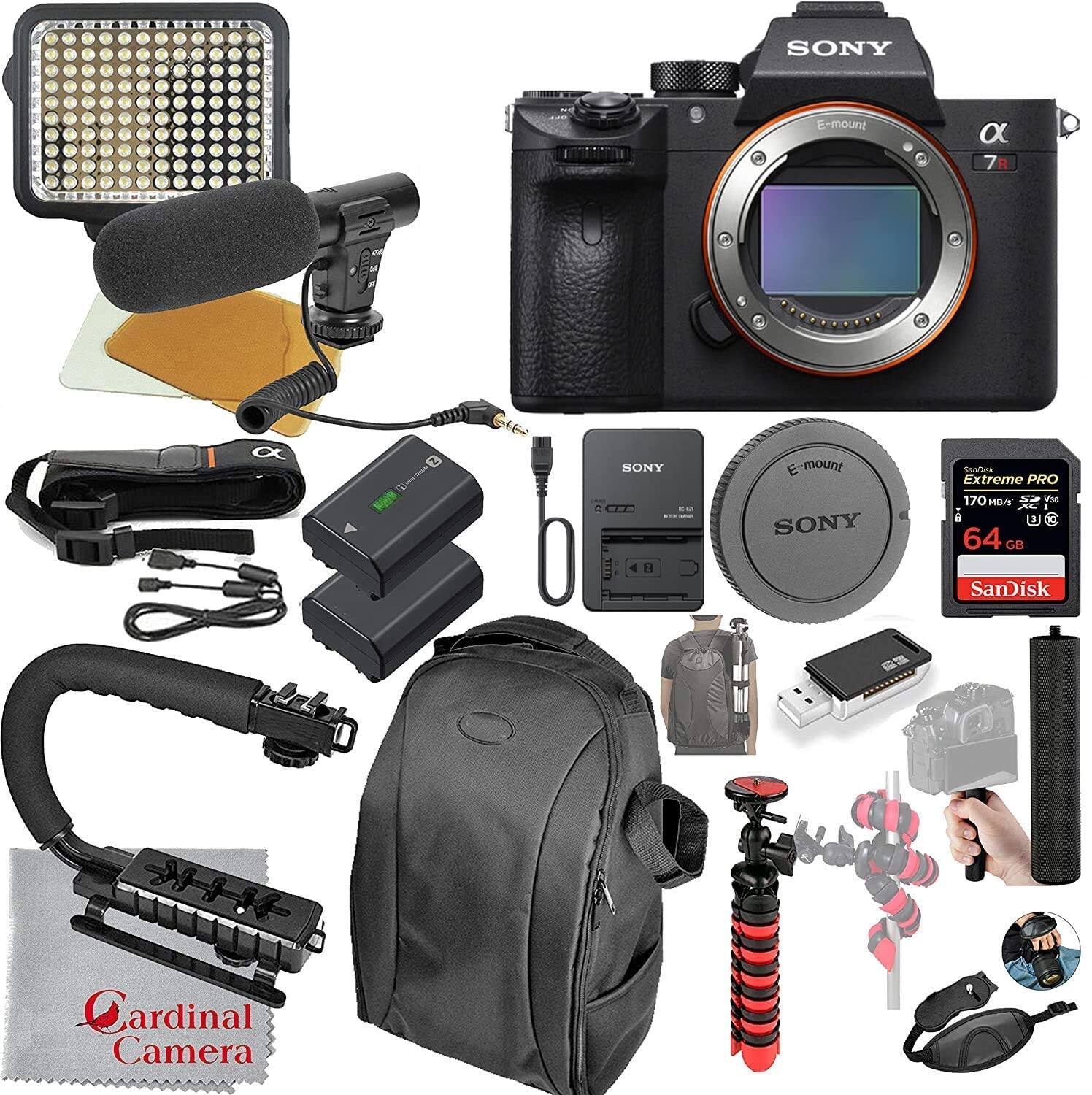 SONY E-mount a 7R a Ste a SONY -- E E-mount SONY Saneue Extreme PRO 170MB/ te a 64 GB SanDisk H Cardinal Camera