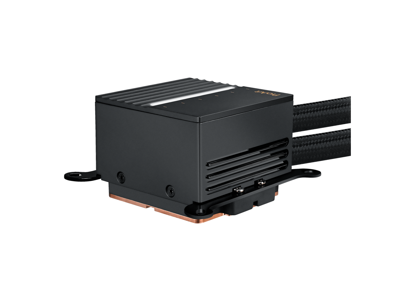 Alt View 4. ASUS - ASUS ProArt LC 420 AIO CPU Cooler with Illuminated Meter & Noctua 140mm Fans - LGA 1851/1700, AM5/AM4 - Black.