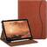 Front. Kitcheniva - iPad 10th Generation 2022 Case With Stand And Pocket 10.9'' Brown - Brown.