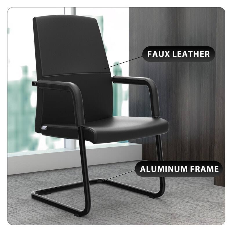 FAUX LEATHER  
ALUMINUM FRAME