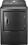 Insignia™ - 7 Cu. Ft. Electric Dryer with Sensor Dry - Metallic Gray