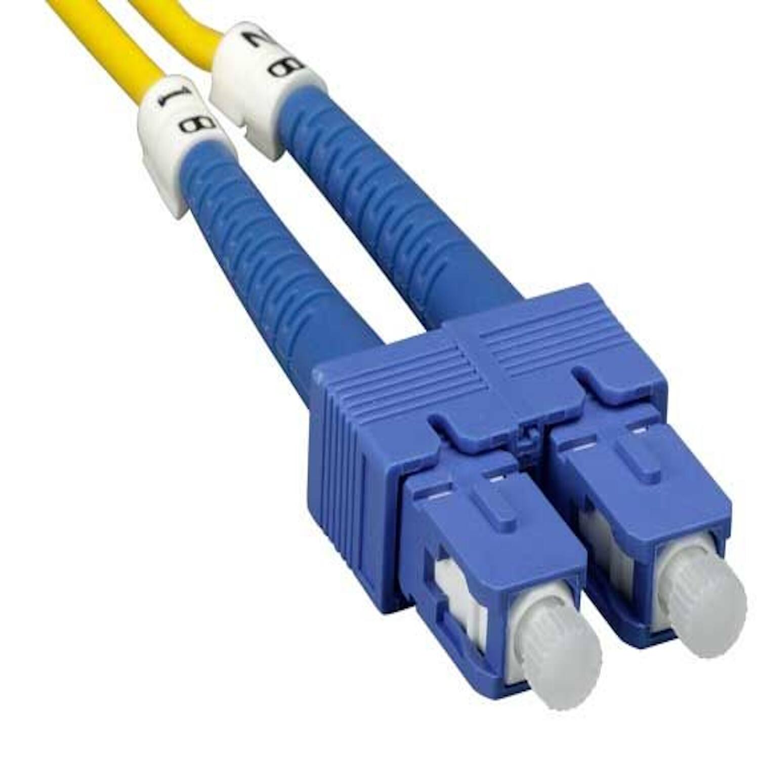 Angle. Sanoxy - 10m ST/SC Duplex 9/125 Single Mode Fiber Optic Cable - Multi.