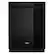 Front. Whirlpool - Whirlpool - 24” Stainless Steel Dishwasher with AI Intelligent Wash - 47 dBA .- Black - Black.