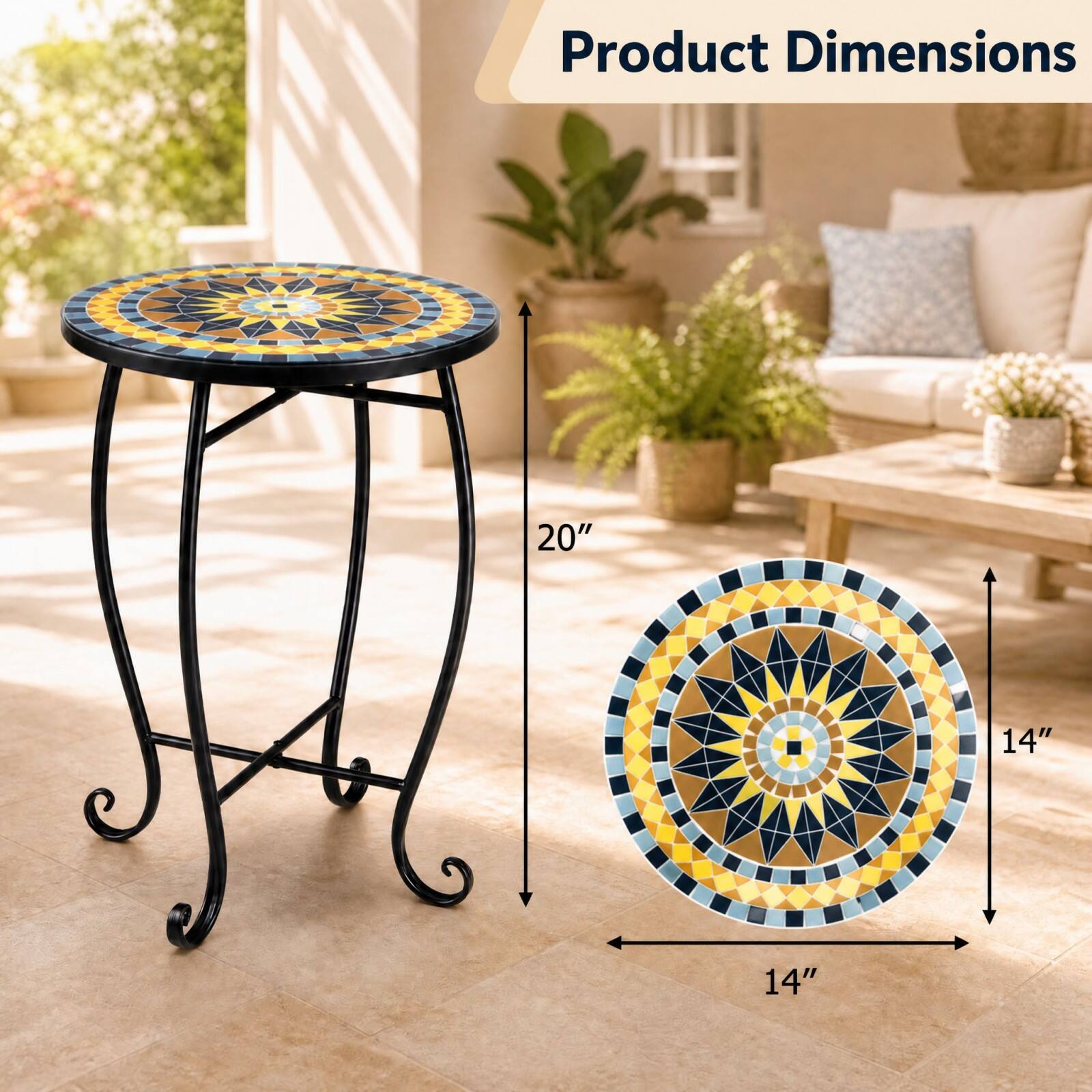 Product Dimensions
20"
14"
14"