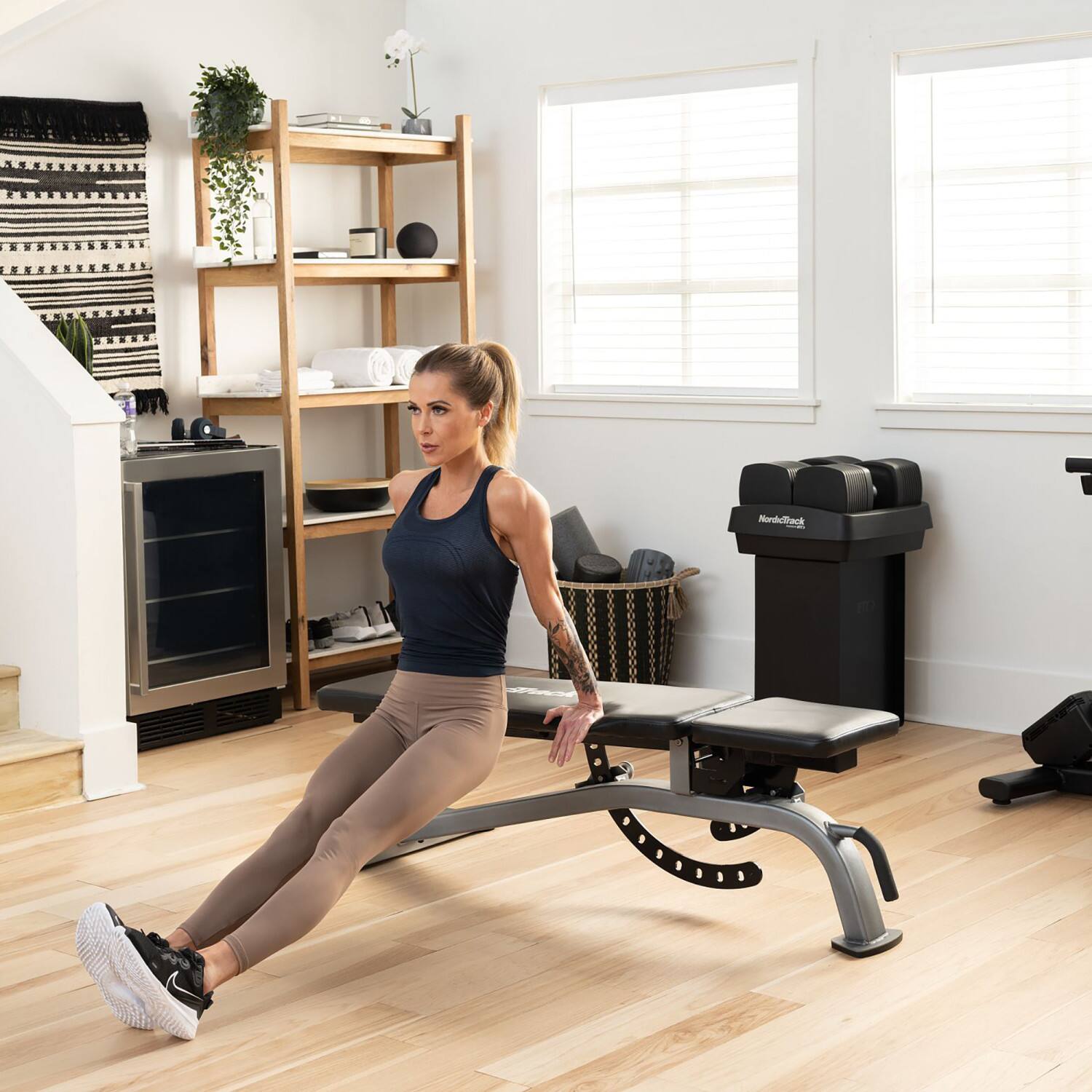 Alt View 4. NordicTrack - NordicTrack Utility Bench - Black.