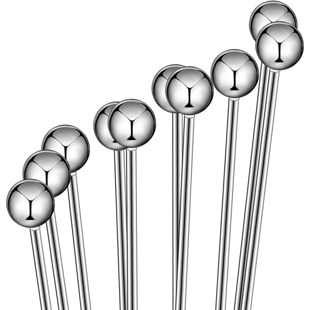 Angle. RTMB - 2-Piece Stainless Steel Mini Ball Whisk Set – 10" & 12" Manual Mixers.