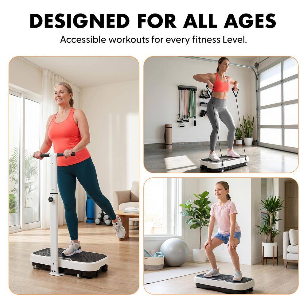 DESIGNED FOR ALL AGES  
Accessible workouts for every fitness level.