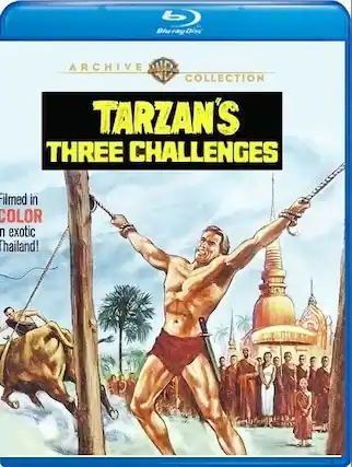 Front. Tarzan's Three Challenges - BluRay.