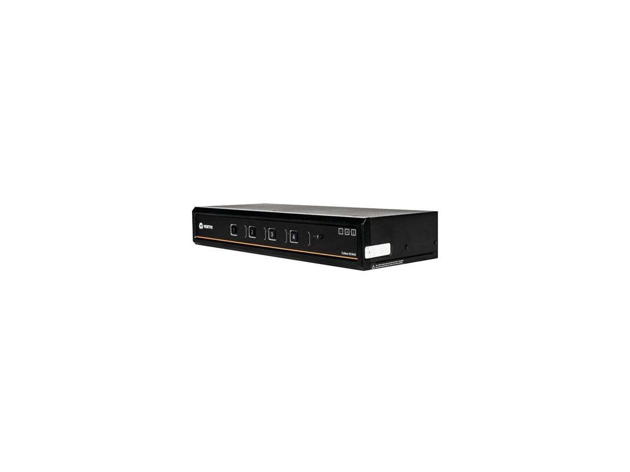 Alt View 2. Avocent Corporation - Cybex SC900 Secure Desktop KVM Switch - Black.