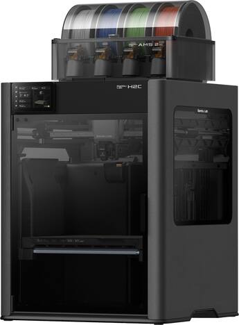 Bambu Lab H2C AMS Combo 3D Printer Gray - Best Buy Bambu Lab H2C AMS Combo 3D Printer Gray - Best Buy