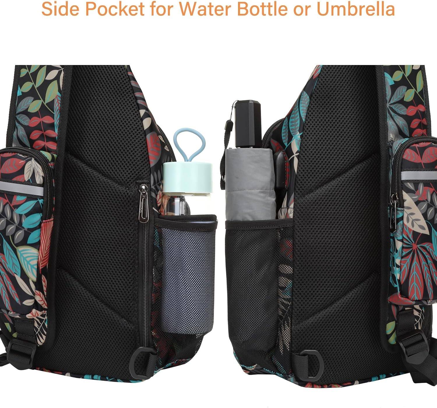 Side Pocket for Water Bottle or Umbrella