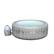 Angle. Bestway - 6 Person Honolulu Inflatable Portable Spa - Gray.
