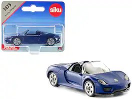 Porsche 918 Spyder Matt Blue Diecast Model Car by Siku