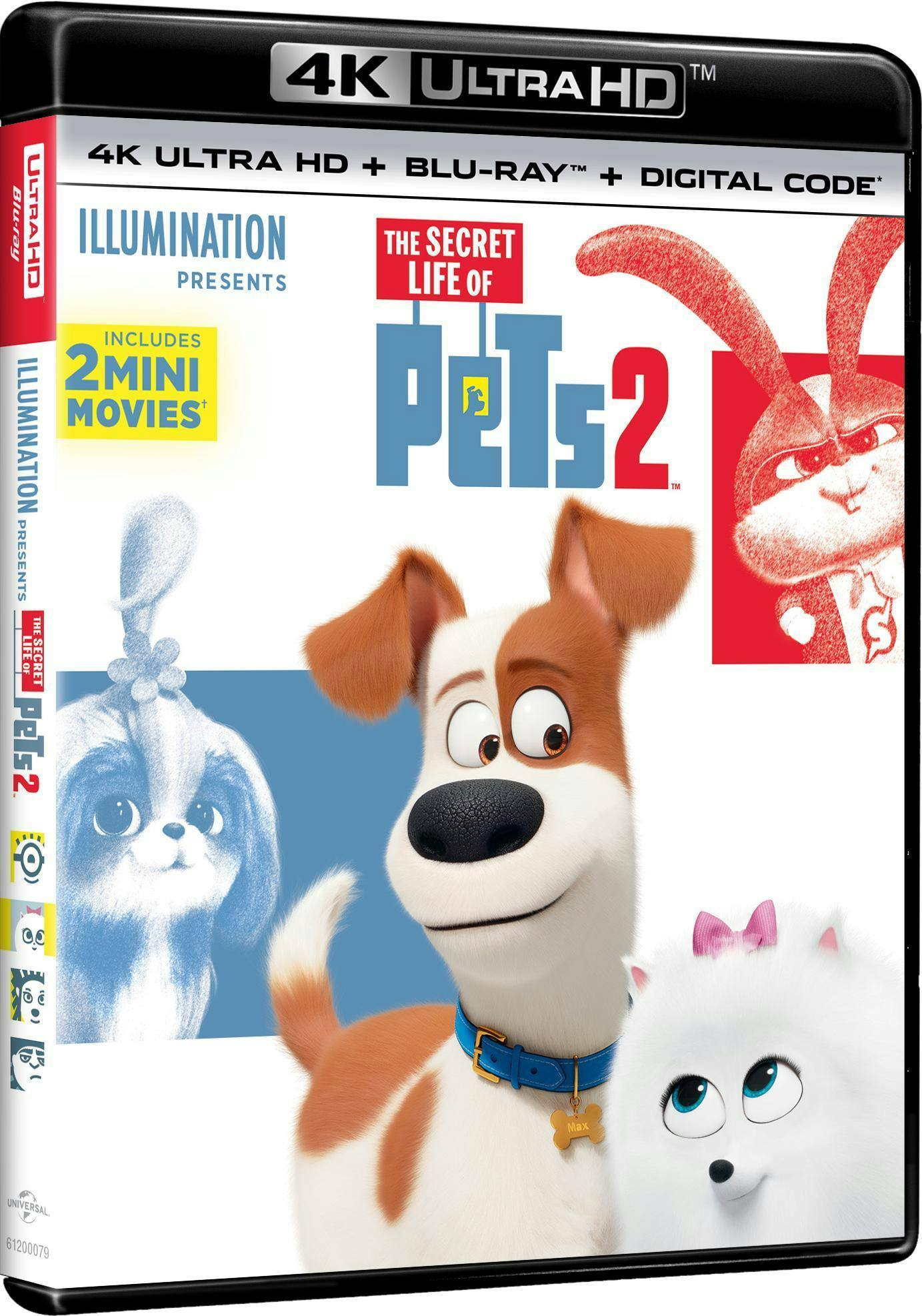 Angle. The Secret Life of Pets 2   - 4K Blu-Ray.