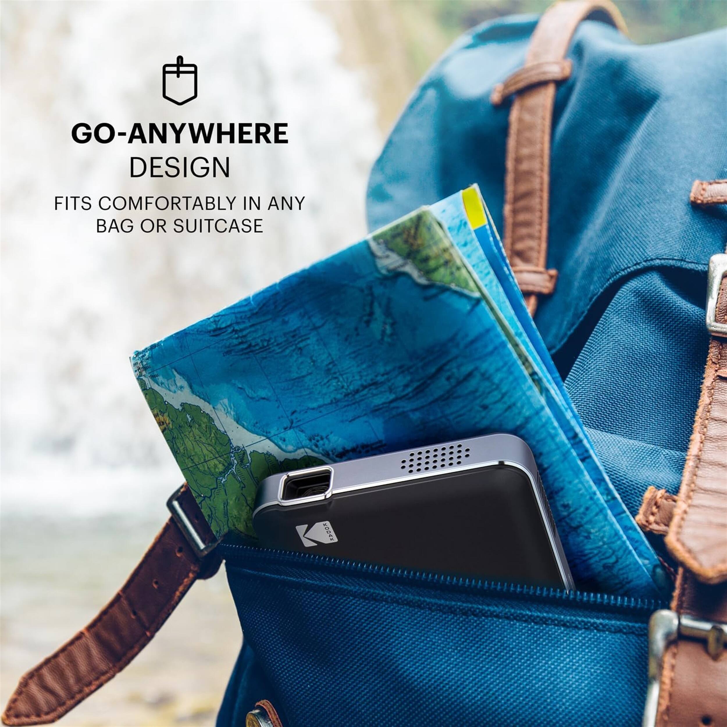 GO-ANYWHERE DESIGN
FITS COMFORTABLY IN ANY BAG OR SUITCASE