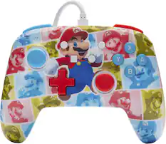 Front. PowerA - Enhanced Wired Controller for Nintendo Switch - Various.