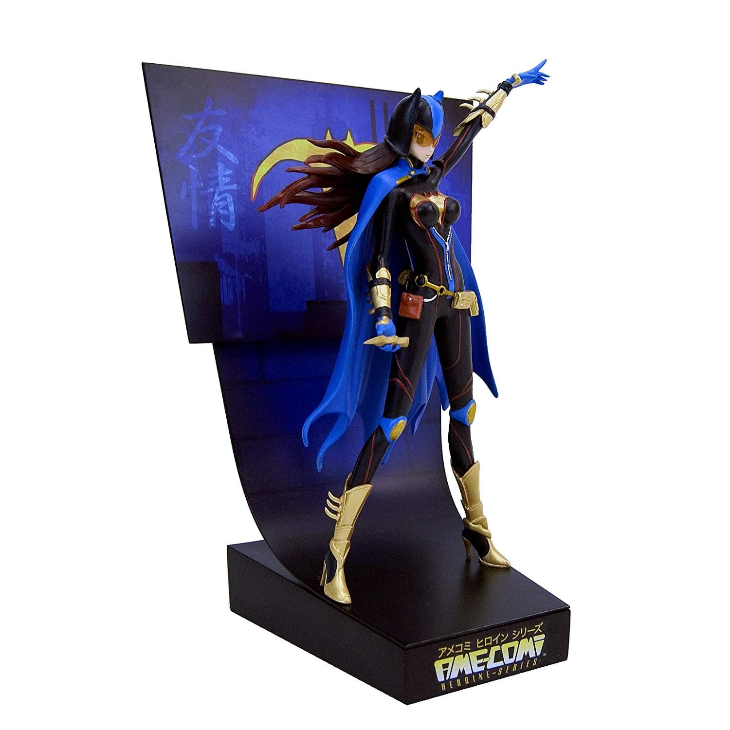 Alt View 1. Factory Entertainment - DC Comics Batgirl 10 Inch Ame-Comi Premium Motion Statue - Blue.
