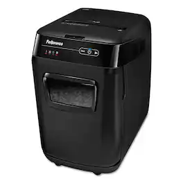 Fellowes - Automax 200c Auto Feed Cross-Cut Shredder, 200 Auto/10 Manual Sheet Capacity