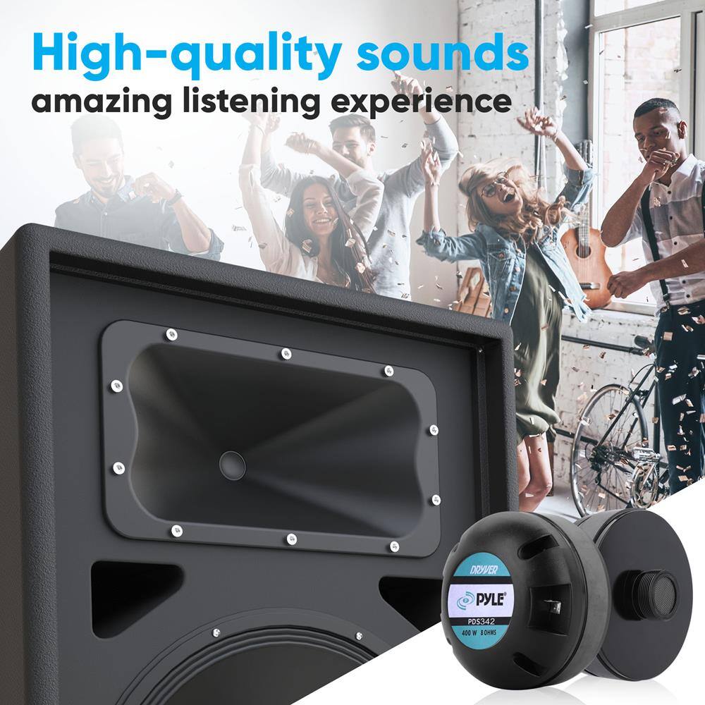 High-quality sounds amazing listening experience

DRYVER PYLE' PD5342