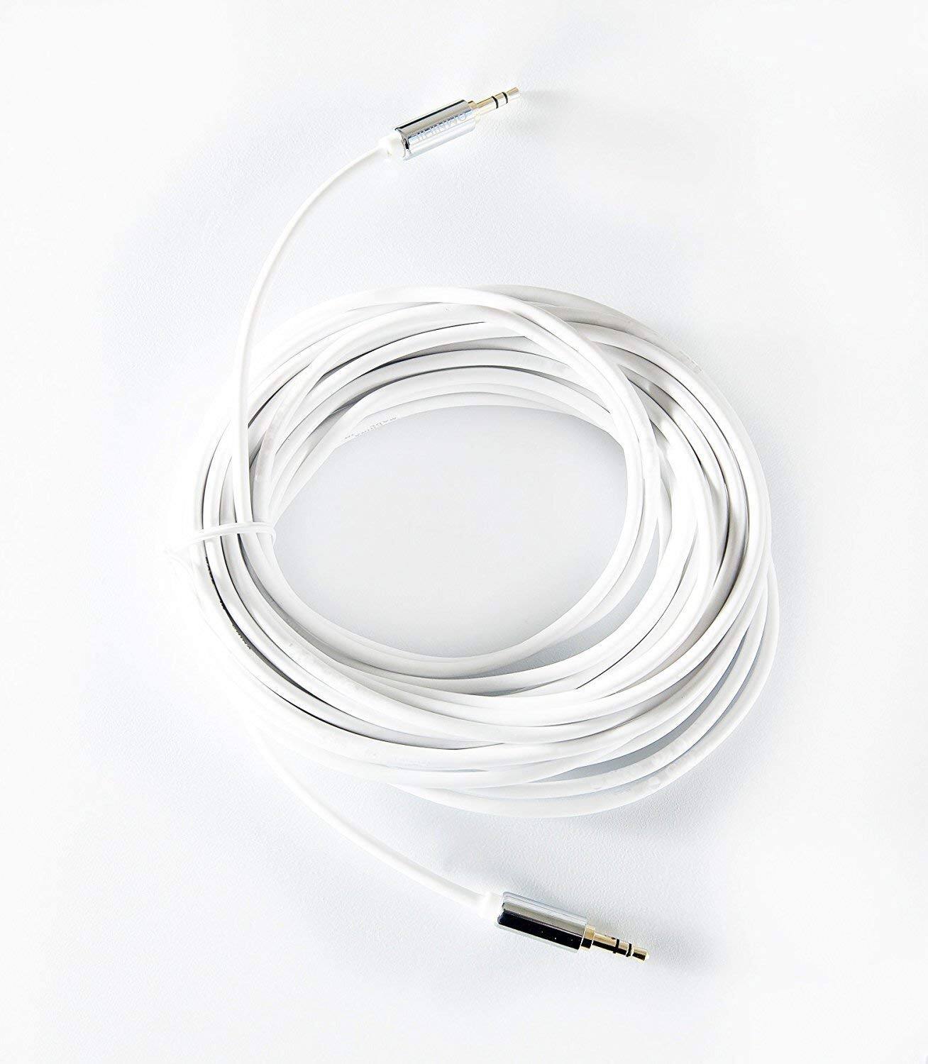 Front. OMNIHIL - 30FT 3.5mm M-M Headset Audio AUX Extension Cable Compatible with Donner DED-200 MAX Electronic Drum.