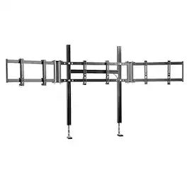 Dardoo - Sim Racing Monitor Stand Fit for Aluminum Profile Cockpits - Black