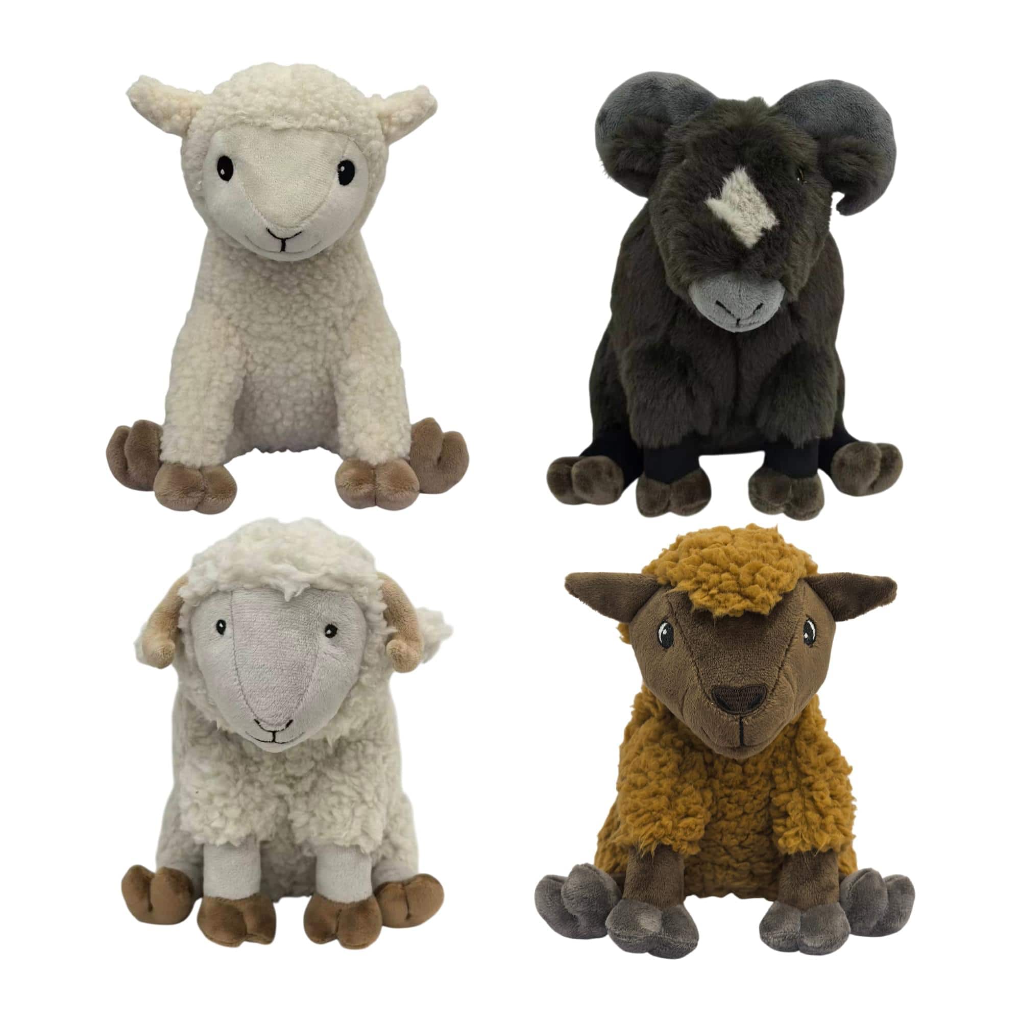 Toynk - The Sheep Detectives Characters 7-Inch Collector Plush | Set Of 4