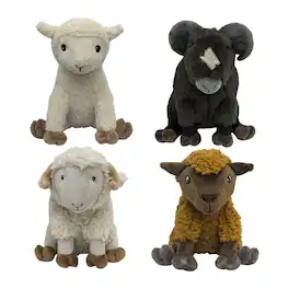 Toynk - The Sheep Detectives Characters 7-Inch Collector Plush | Set Of 4