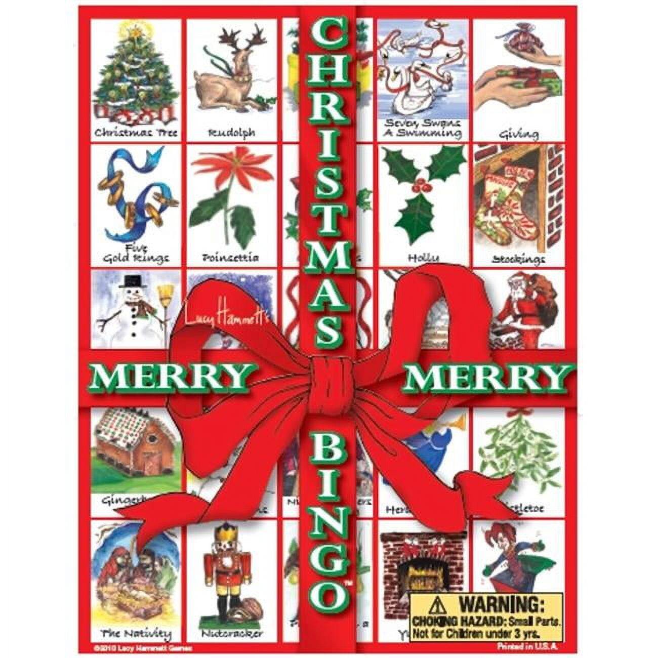 Lucy Hammett Games - Lucy Hammett Christmas Bingo Holiday Game Festive Fun for Kids, Parties, and Family Nights