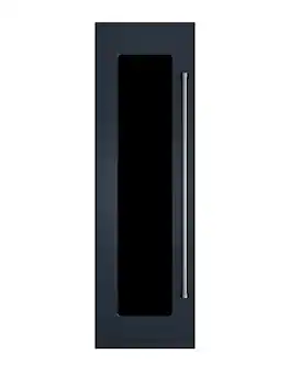 24"W. Integrated Wine Cooler Door Panel for Viking Model FDWCIC7240R - Left Hinge - Slate Blue