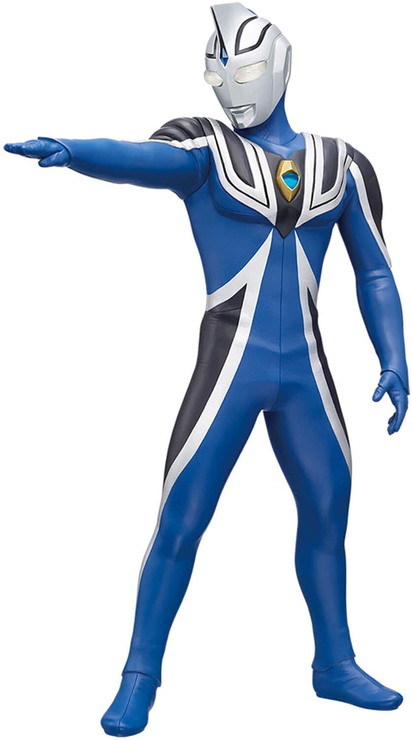 PopMarket - BanPresto - Ultraman Gaia - Hero's Brave Statue Figure - Ultraman Agul (V1) (Version B) - COLLECTABLES - Multicolor