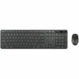 Targus - AKM626USZ Keyboard & Mouse - USB Wireless Bluetooth/RF 2.40 GHz Keyboard - USB Wireless Bluetooth/RF - Black