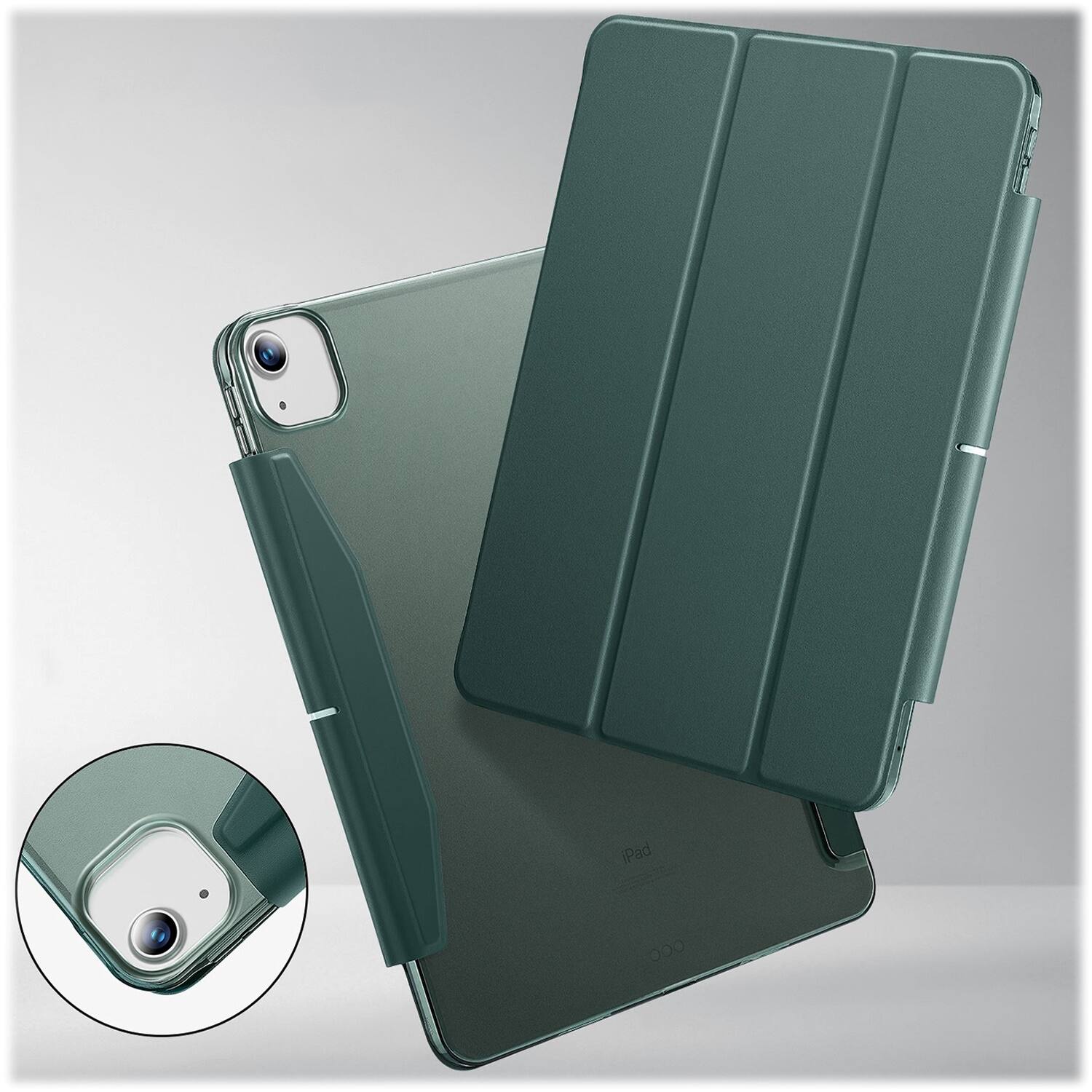 Alt View 12. SaharaCase - Venture Series Tri-Fold Folio Case for Apple iPad Air 13" M2/M3 - Cactus Green.
