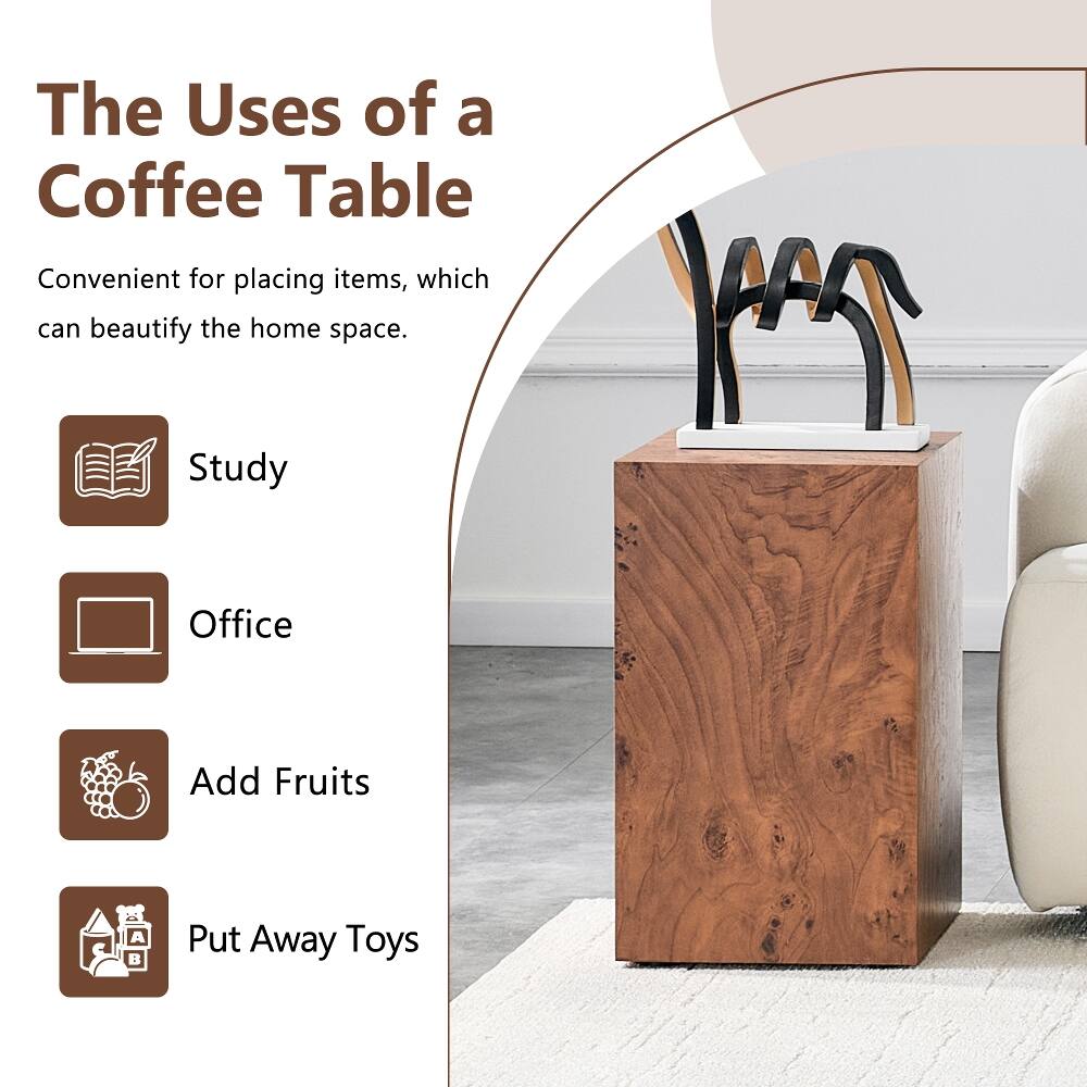 The Uses of a Coffee Table

Convenient for placing items, which can beautify the home space.

- Study
- Office
- Add Fruits
- Put Away Toys