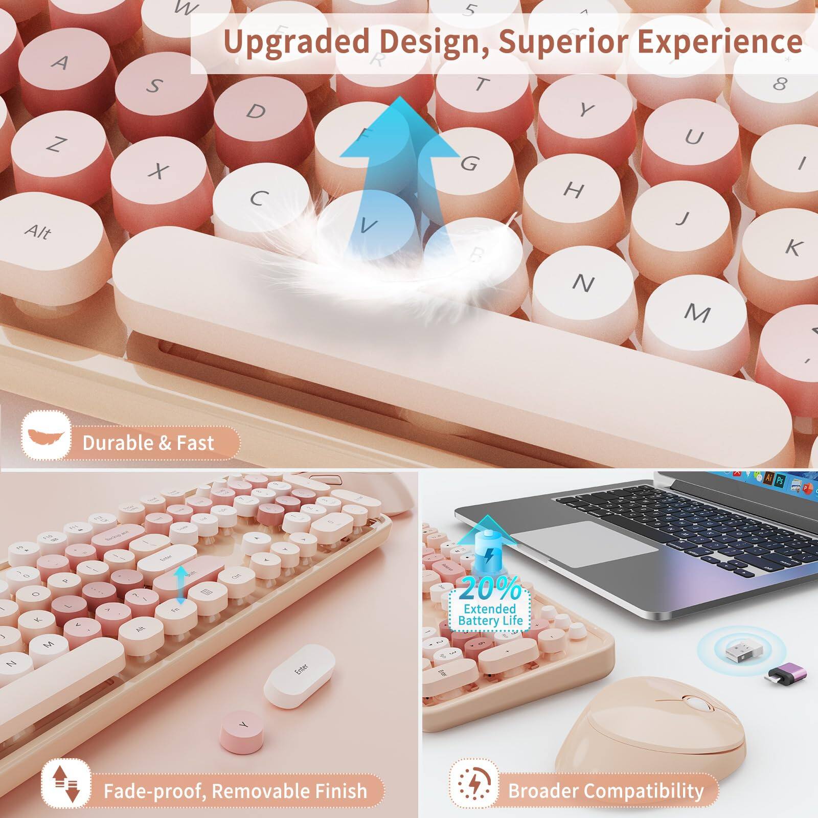 - Upgraded Design, Superior Experience
- Durable & Fast
- Fade-proof, Removable Finish
- 20% Extended Battery Life
- Broader Compatibility