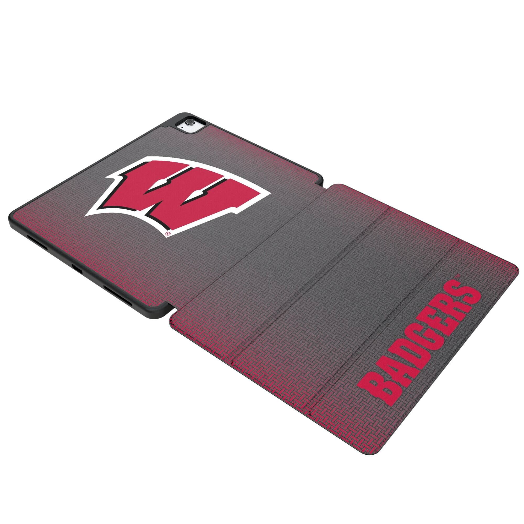 Front. Keyscaper - Wisconsin Badgers iPad Case - 13in Pro M4 - Black.
