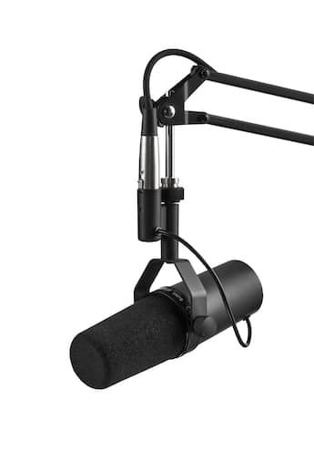 Shure SM7B Podcast Microphone – XLR Outputs for Podcasting, Live Shure SM7B Podcast Microphone – XLR Outputs for Podcasting, Live