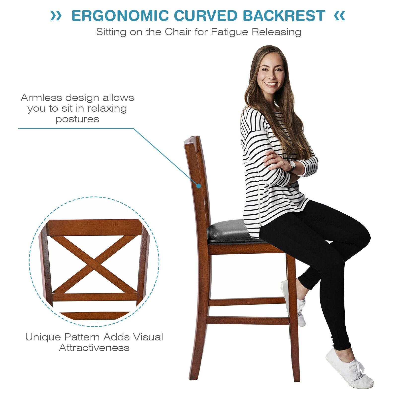 ERGONOMIC CURVED BACKREST
Sitting on the Chair for Fatigue Releasing
Armless design allows you to sit in relaxing postures
Unique Pattern Adds Visual Attractiveness